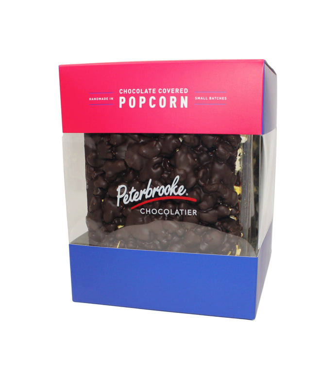 Dark Chocolate Covered Popcorn Box