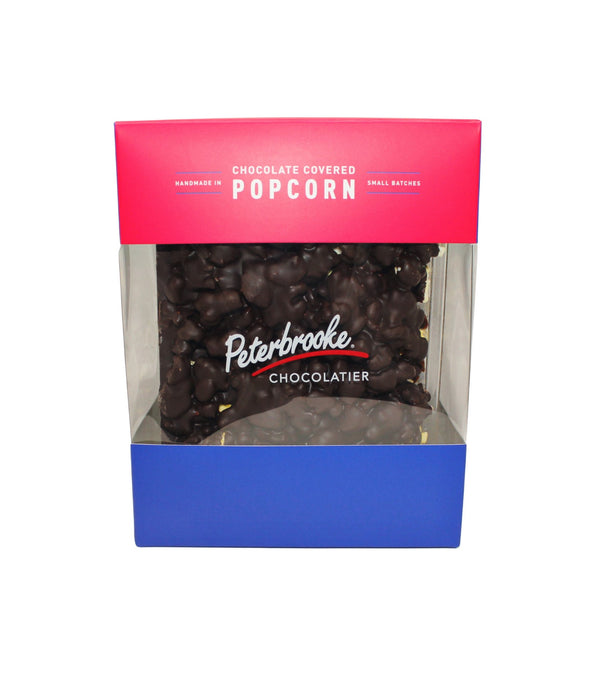 Dark Chocolate Covered Popcorn Box