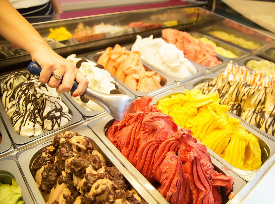 Delightful gelato.