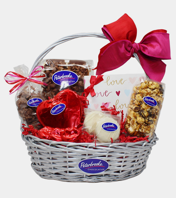 Chocolate Delights Love Gift Basket