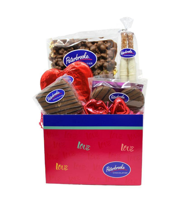 Love, Love, Love Gift Box of Assorted Chocolates - Peterbrooke Chocolatier