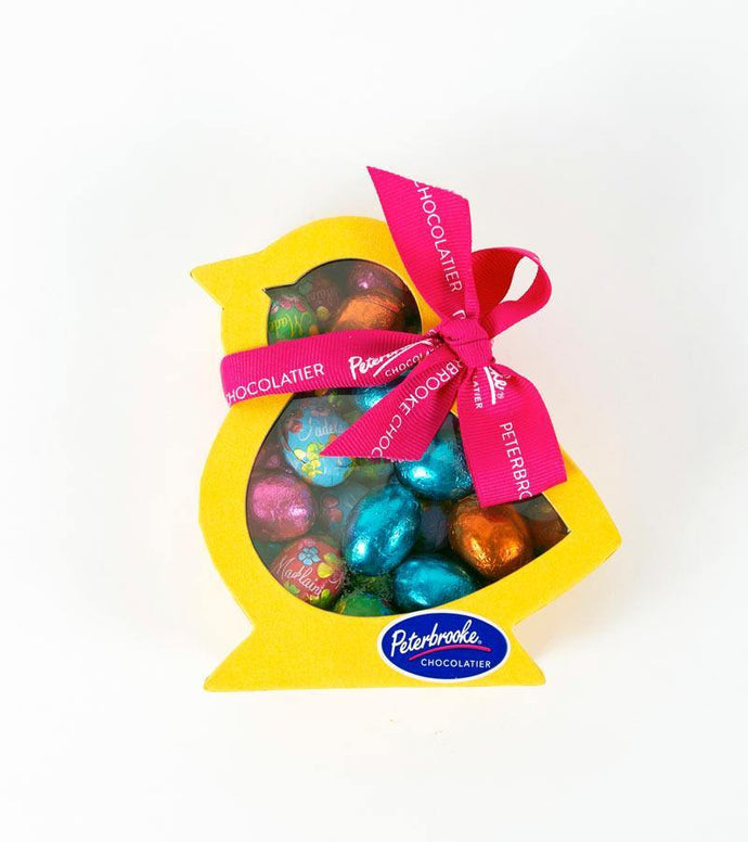 Chick Treat Box of Chocolate Eggs - Peterbrooke Chocolatier