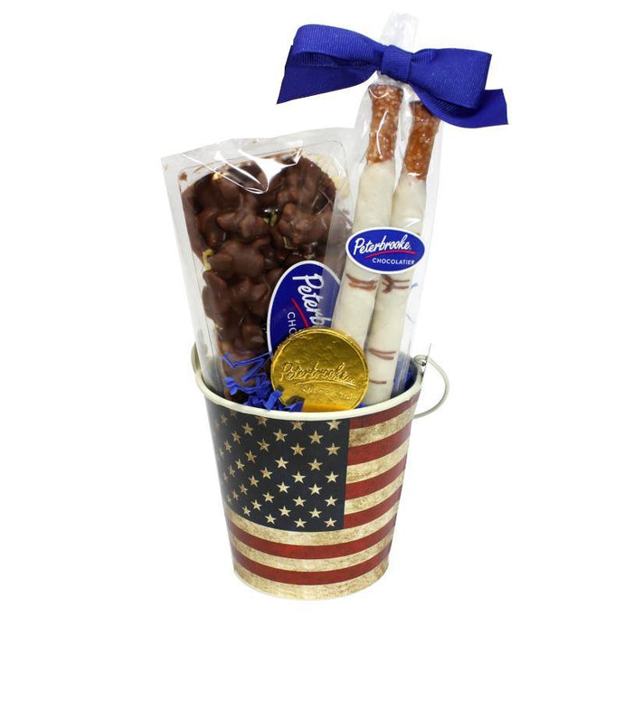 Patriot Mini Pail - Peterbrooke Chocolatier