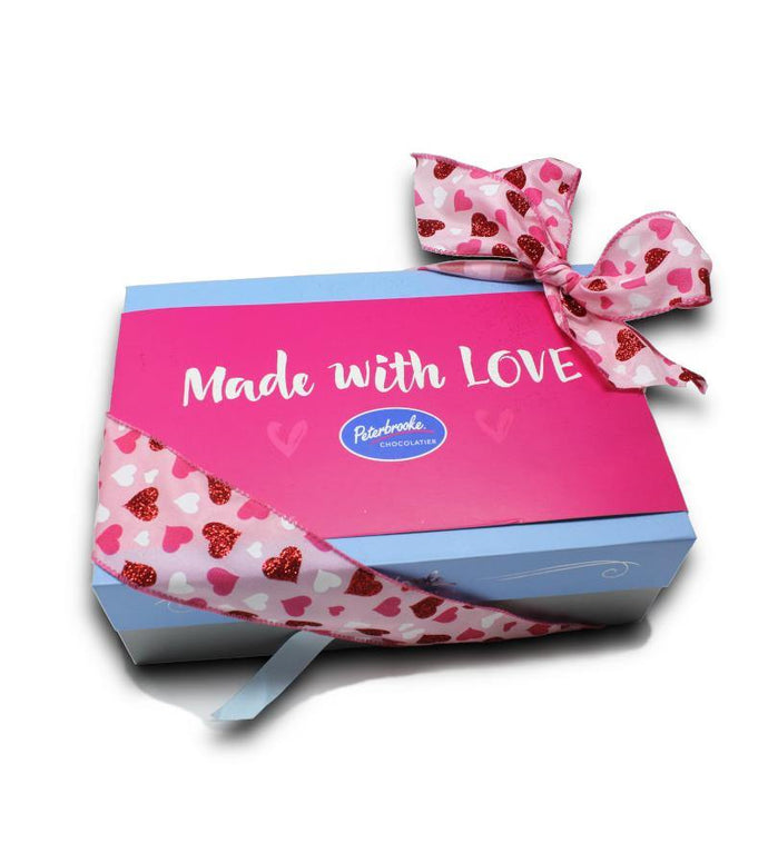 Made With Love Gift Box of Assorted Chocolates - Peterbrooke Chocolatier